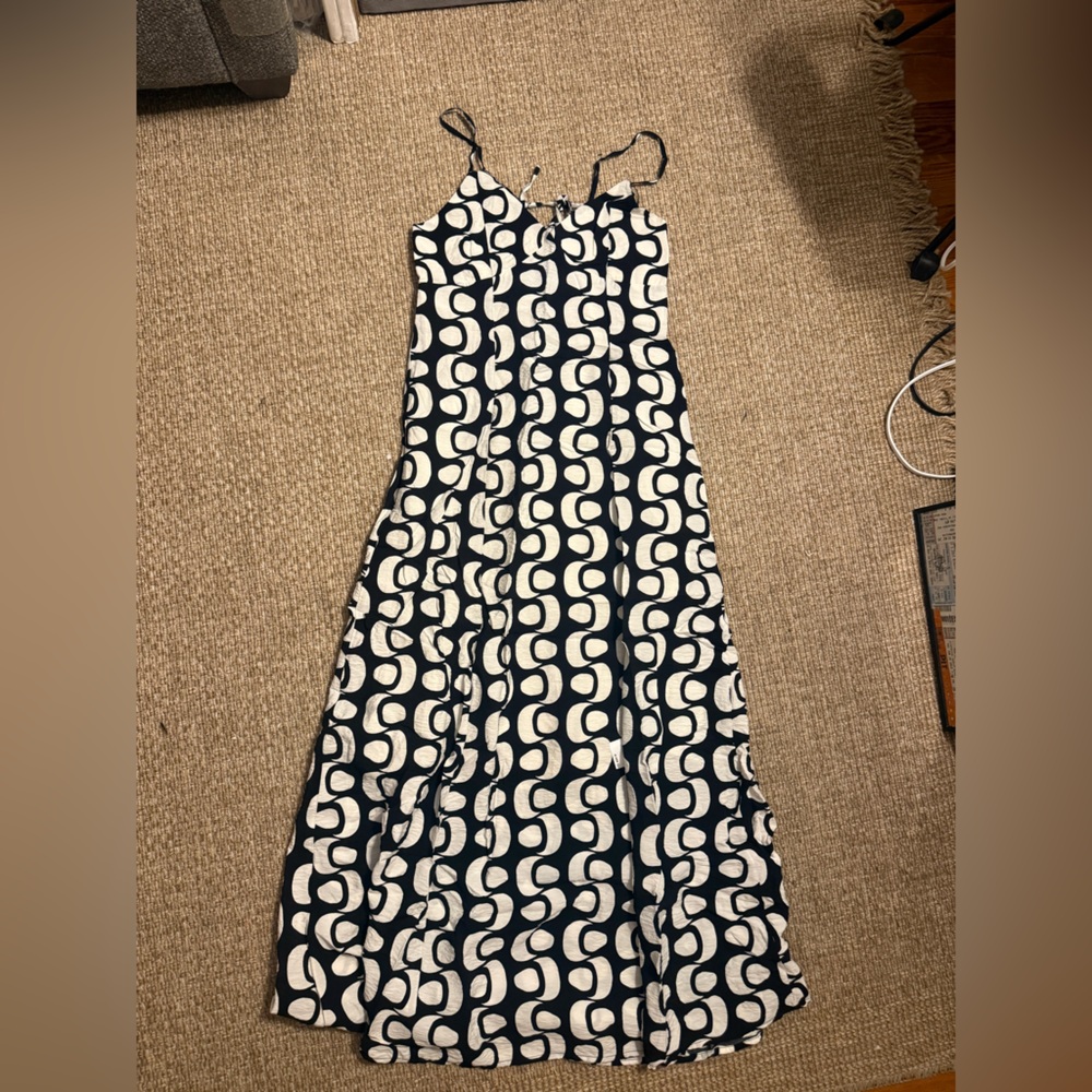 Sincerely Jules Black and White Patterned Dress
